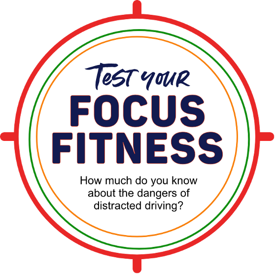 Test Your Focus Fitness How much do you know about the dangers of distracted driving?